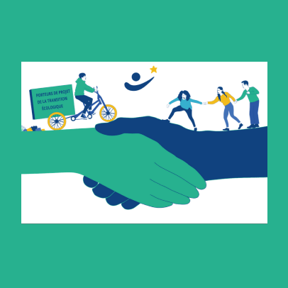 Création illustration site GREEN ACTES Co-lor graphiste freelance